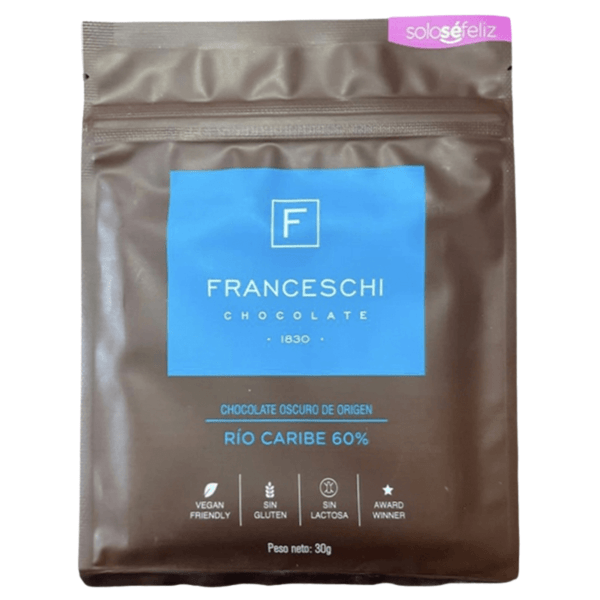 chocolate franceschi rio caribe 60%