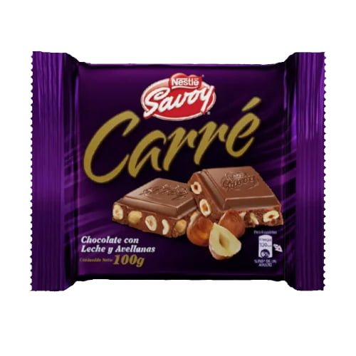 chocolate carre 100gr - Sabores Del Caribe - Productos Goya en Chile