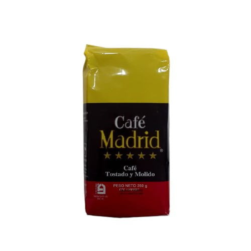 cafe venezolano marca madrid de 250 gramos