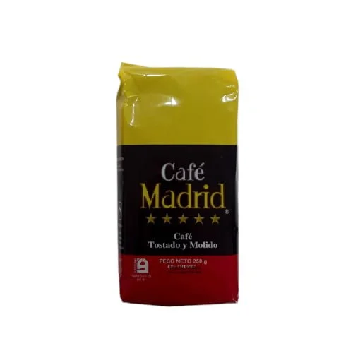 cafe venezolano marca madrid de 250 gramos