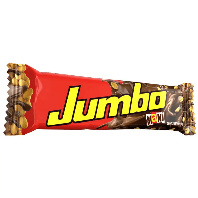 CHOCOLATE JUMBO MANÍ 40 gr.