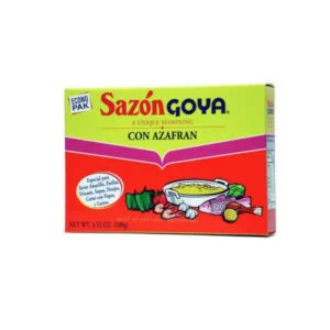 sazon con azafran goya
